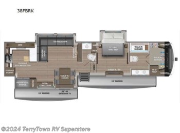 New 2024 Jayco Pinnacle 38FBRK available in Grand Rapids, Michigan
