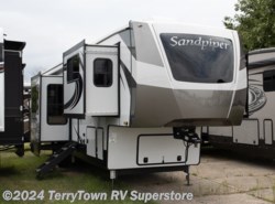 Used 2022 Forest River Sandpiper Luxury 391FLRB available in Grand Rapids, Michigan