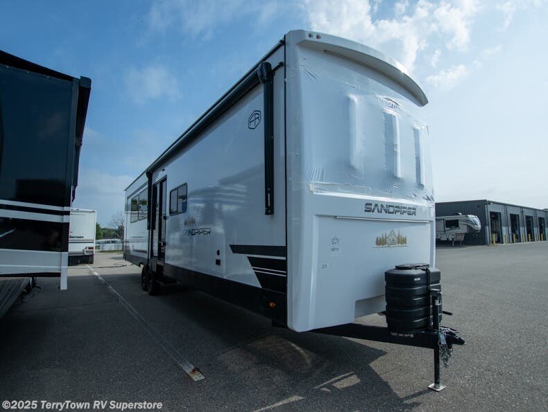New 2026 Forest River Sandpiper Destination Trailers 396RKLR available in Grand Rapids, Michigan