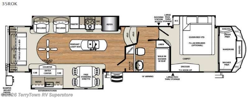 Used 2016 Forest River Sandpiper 35ROK available in Grand Rapids, Michigan