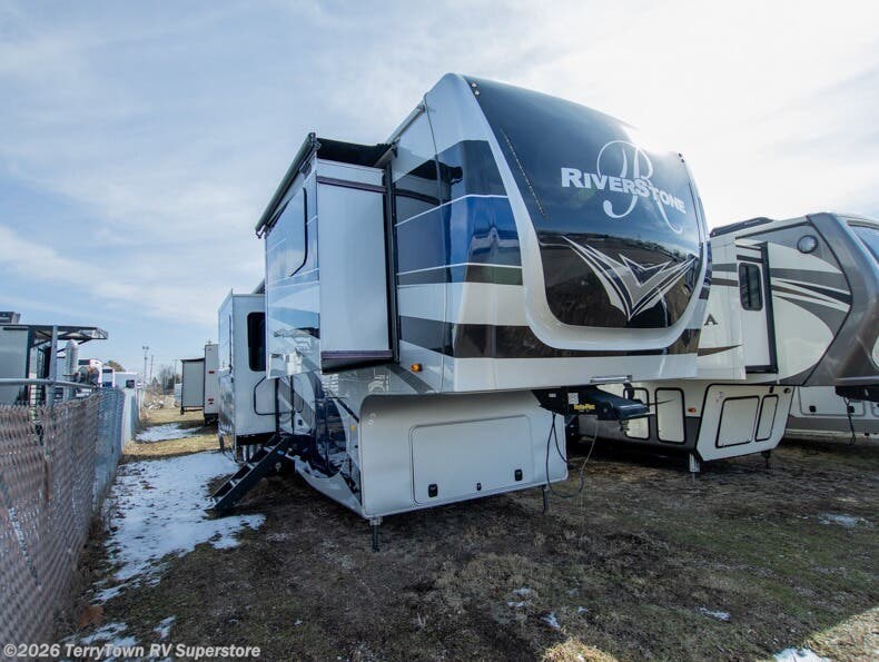 Used 2020 Forest River RiverStone 39FKTH available in Grand Rapids, Michigan