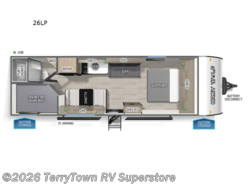 New 2026 Forest River Cherokee Grey Wolf 26LP available in Grand Rapids, Michigan