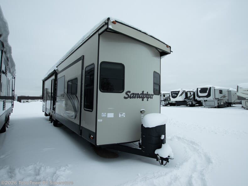 Used 2020 Forest River Sandpiper Destination Trailers 399LOFT available in Grand Rapids, Michigan