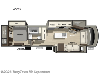 New 2026 Forest River Cedar Creek Cottage 40CCK available in Grand Rapids, Michigan