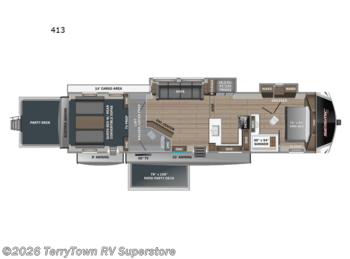 New 2026 Jayco Seismic 413 available in Grand Rapids, Michigan