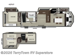 New 2026 Forest River Salem Grand Villa 40FKP available in Grand Rapids, Michigan