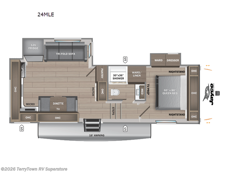 New 2026 Jayco Eagle SLE 24MLE available in Grand Rapids, Michigan