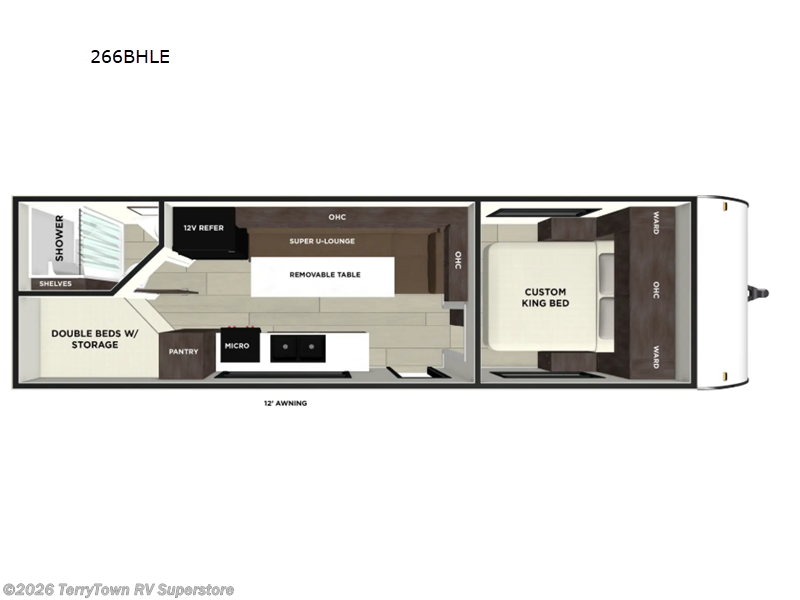 New 2026 Forest River Salem FSX 266BHLE available in Grand Rapids, Michigan