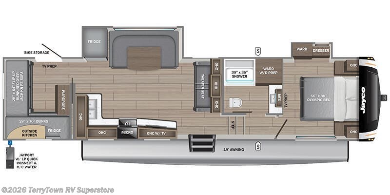 New 2026 Jayco Eagle HT 31QCD available in Grand Rapids, Michigan