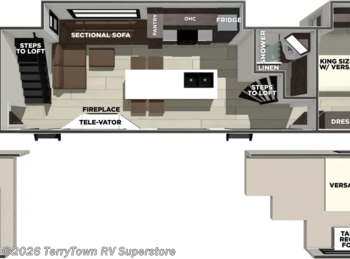 New 2027 Forest River Salem Villa 42ZEN available in Grand Rapids, Michigan