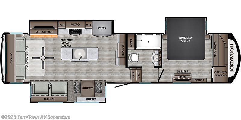 New 2023 CrossRoads Redwood RW3401RL available in Grand Rapids, Michigan