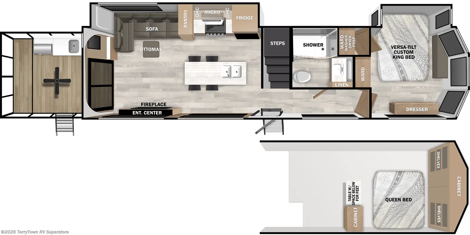New 2025 Forest River Salem Villa 42VERANDA available in Grand Rapids, Michigan