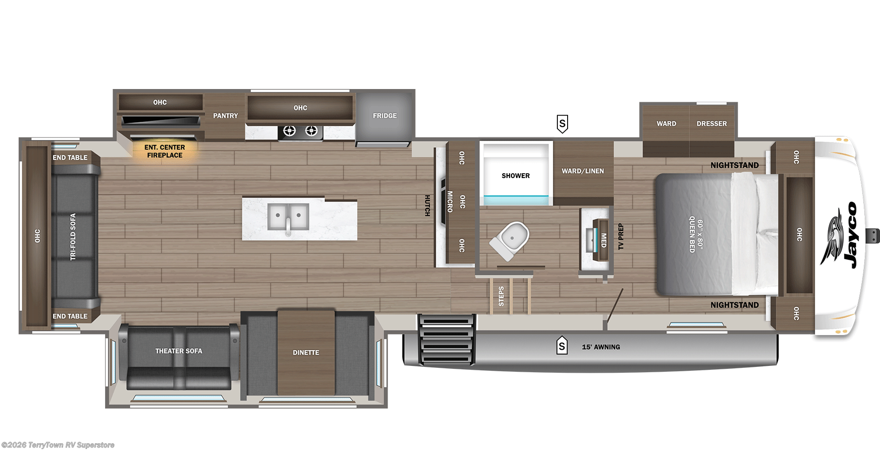 New 2026 Jayco Eagle SLE 30RLT available in Grand Rapids, Michigan