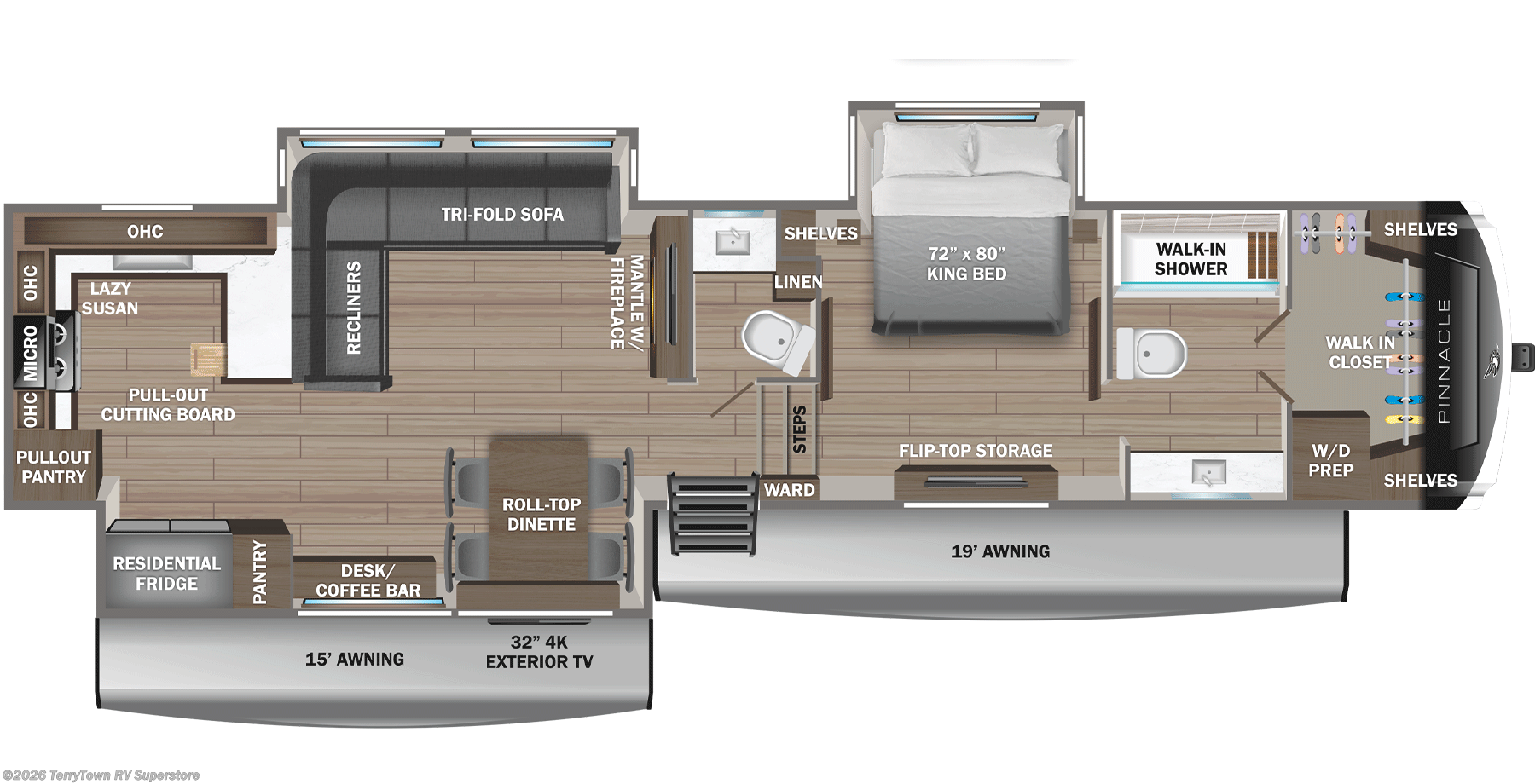 New 2026 Jayco Pinnacle 38FBRK available in Grand Rapids, Michigan