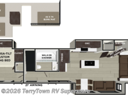 New 2026 Forest River Salem Villa 42FLDL available in Grand Rapids, Michigan