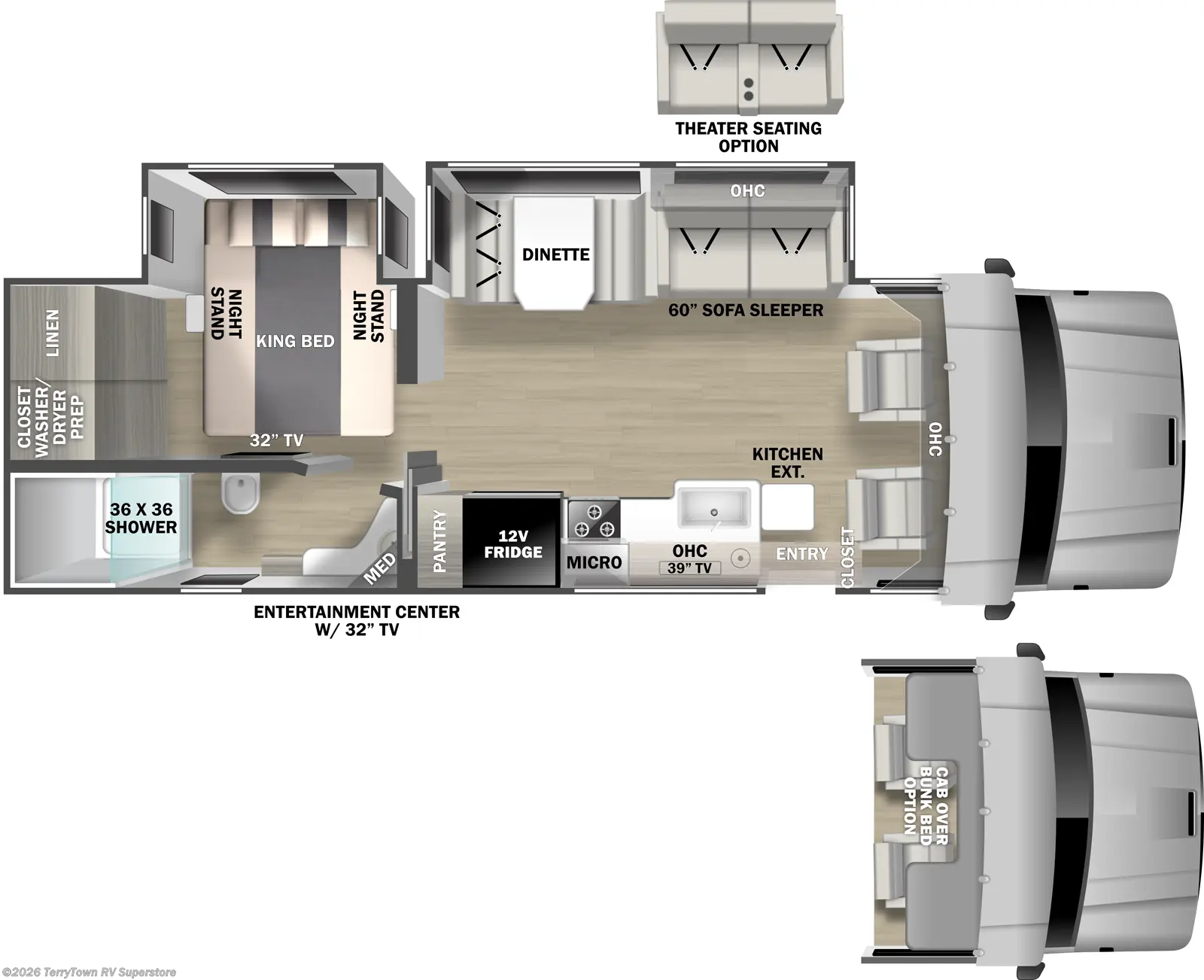 New 2027 Dynamax Corp Europa 31SS available in Grand Rapids, Michigan