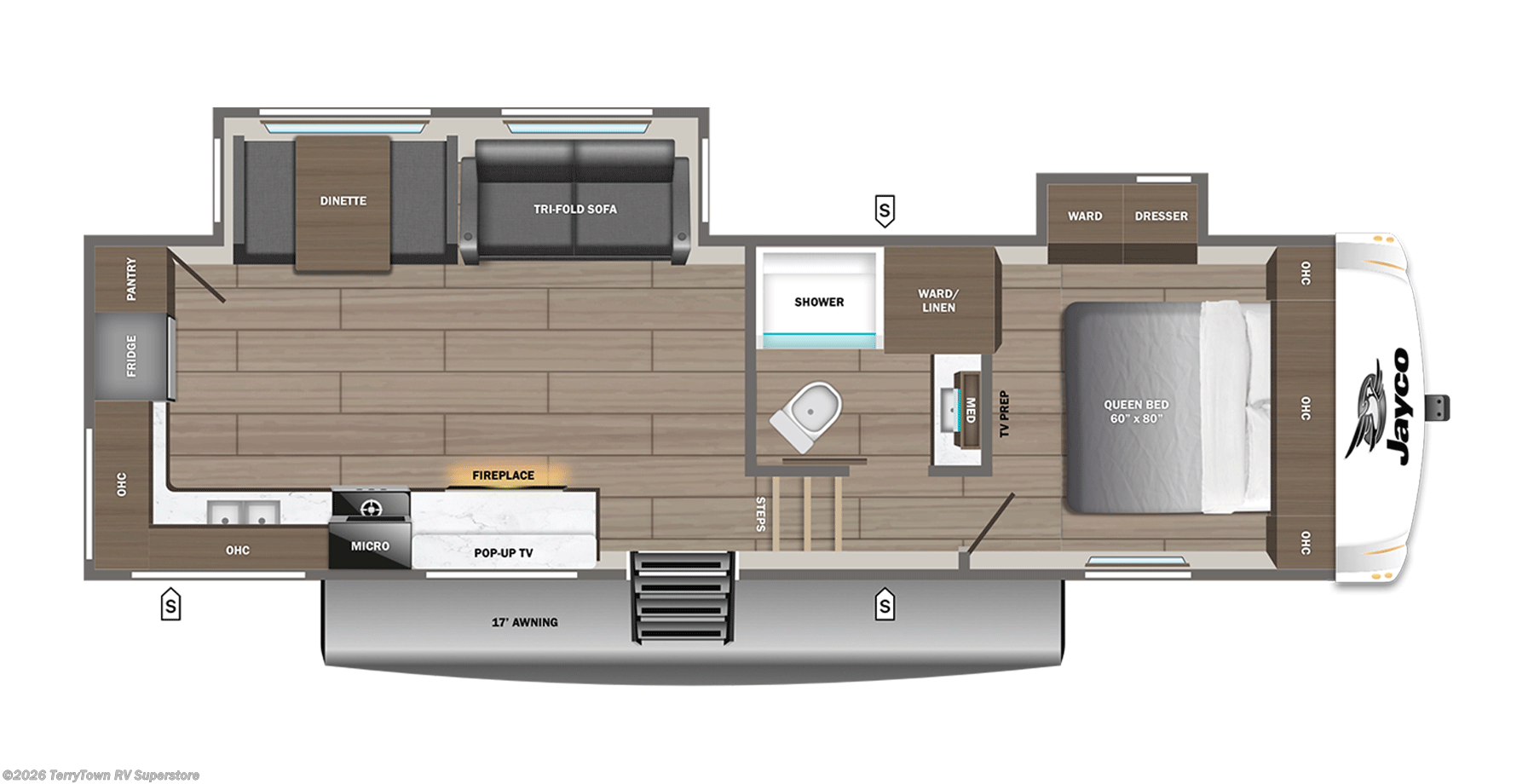 New 2027 Jayco Eagle SLE 28RKS available in Grand Rapids, Michigan