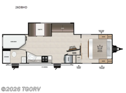 New 2027 Forest River Wildwood 26DBHD available in Greeley, Colorado