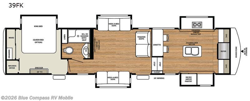 Used 2019 Forest River RiverStone RiverStone 39FK available in Theodore, Alabama