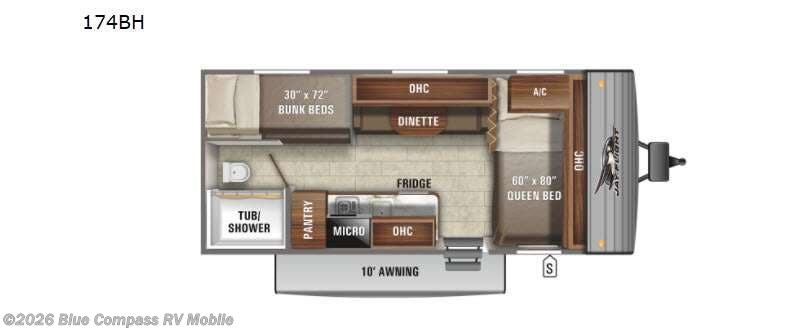 Used 2021 Jayco Jay Flight SLX 7 174BH available in Theodore, Alabama