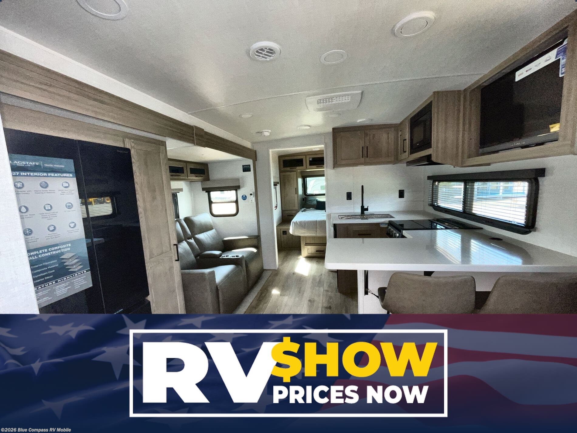 New 2027  Forest River Flagstaff Micro Lite 25SRB by Forest River from Blue Compass RV Mobile in Theodore, AL