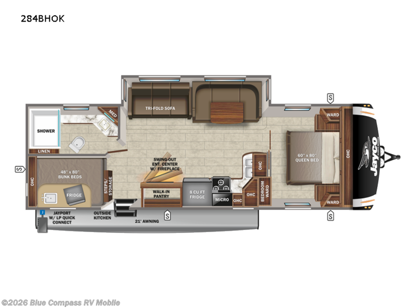 Used 2022 Jayco Eagle HT 284BHOK available in Theodore, Alabama