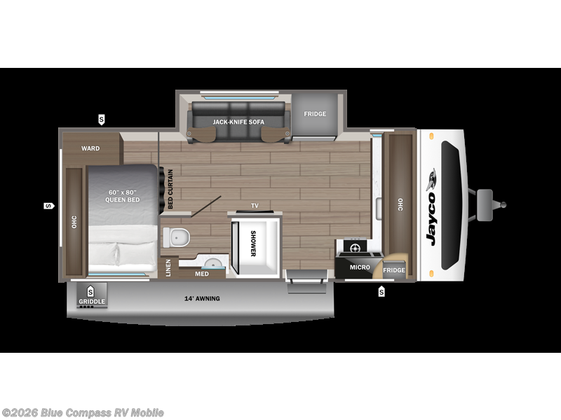 New 2027 Jayco Jay Feather Air 17FK available in Theodore, Alabama