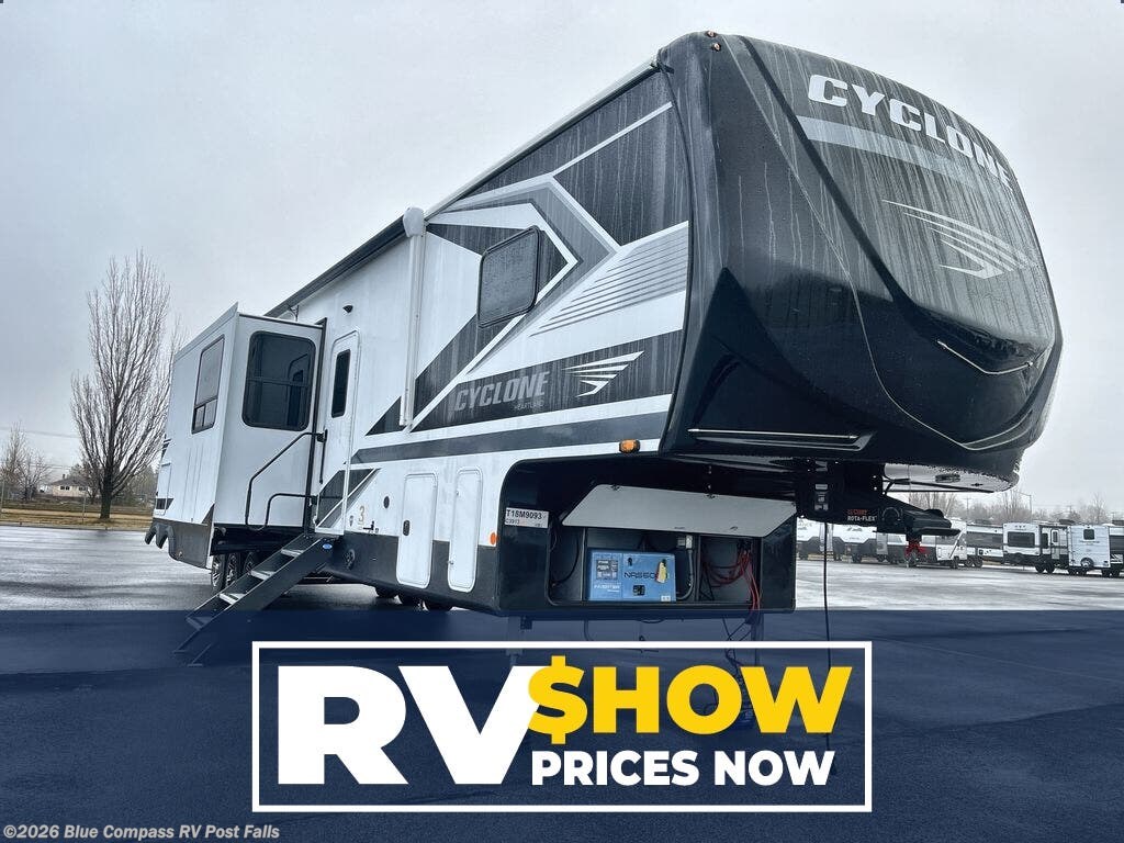 New 2026 Heartland Cyclone 3913 available in Post Falls, Idaho