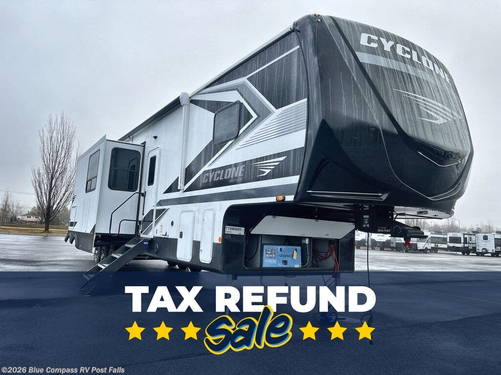New 2026 Heartland Cyclone 3913 available in Post Falls, Idaho