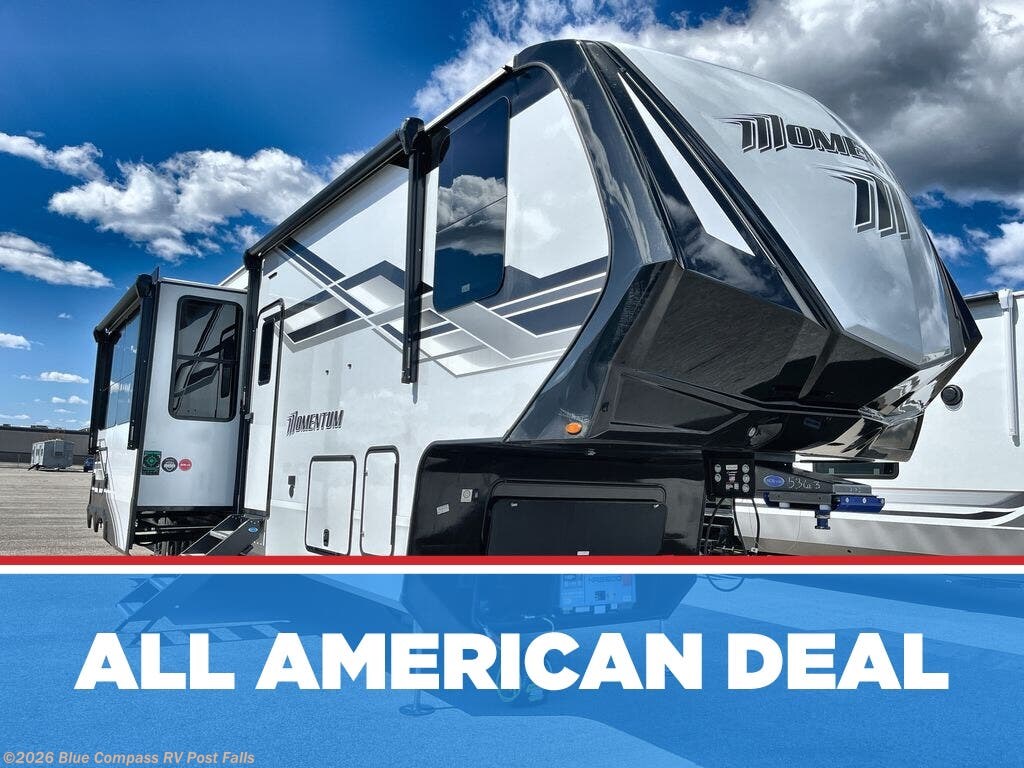 New 2026 Grand Design Momentum 395MT available in Post Falls, Idaho