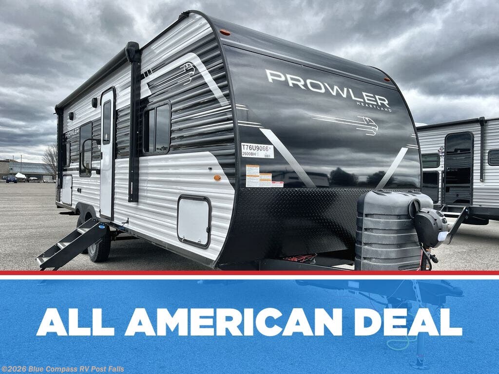 New 2026 Heartland Prowler 2600BH available in Post Falls, Idaho