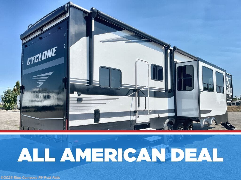 New 2027 Heartland Cyclone 3914 available in Post Falls, Idaho