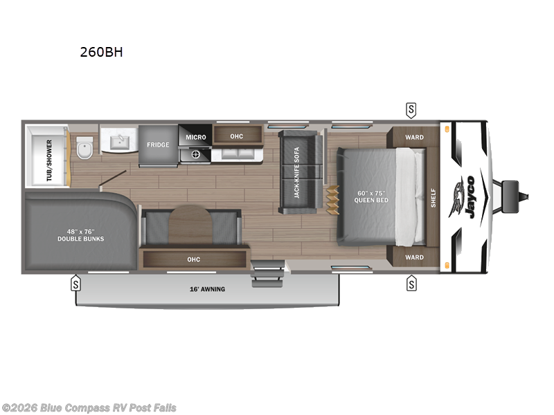 Used 2024 Jayco Jay Flight SLX 260BH available in Post Falls, Idaho