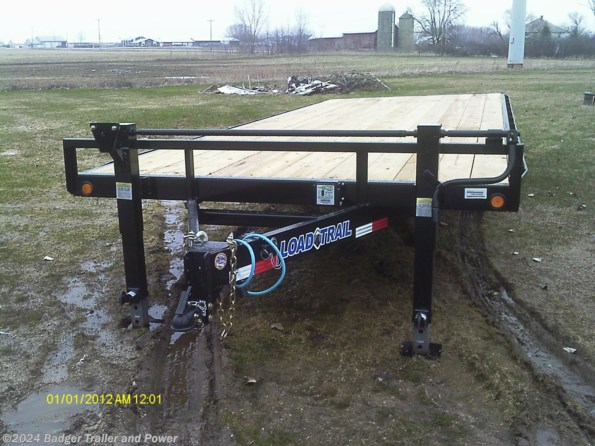 2024 Load Trail PS 102" x 24' Tandem Standard Pintle Hook Trailer available in De Pere, WI