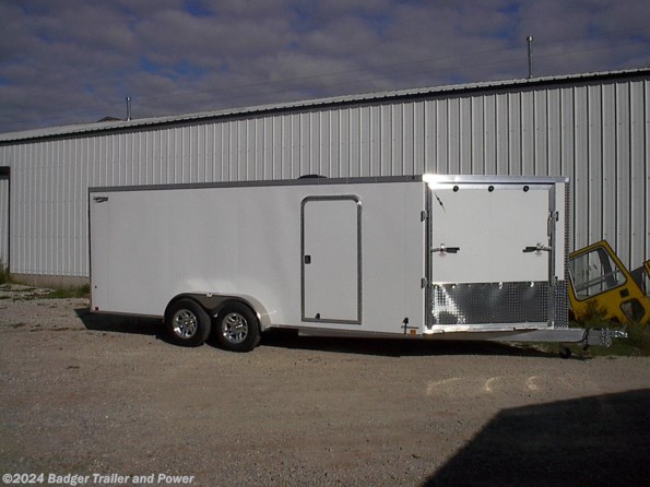 2023 Lightning Trailers LTFES Snowmobile TA 7 X 19 X 7 TALL TANDEM SNOWMOBILE/UTV TRAILER available in De Pere, WI