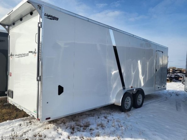 2024 Lightning Trailers LTFES Snowmobile TA 7 X 23 X 7 TALL TANDEM SNOWMOBILE/UTV TRAILER available in De Pere, WI
