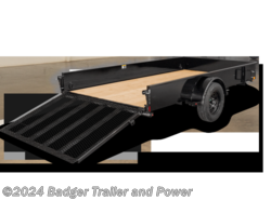 2023 H&H H6610SSA-030 H&H 5.5 X 10 SOLID SIDE STEEL UTILITY TRAILER