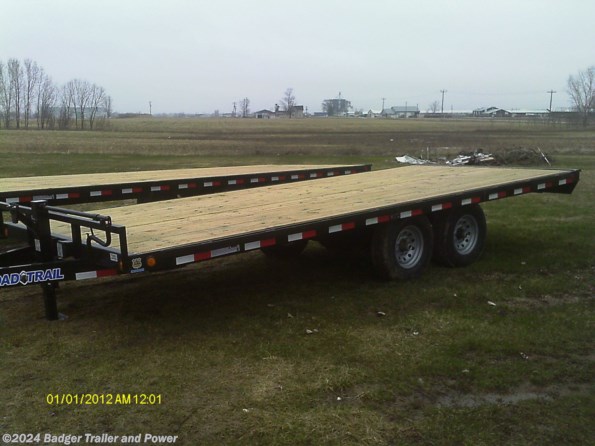 2024 Load Trail DK 102" x 20' Deck Over Pintle Hook Trailer available in De Pere, WI