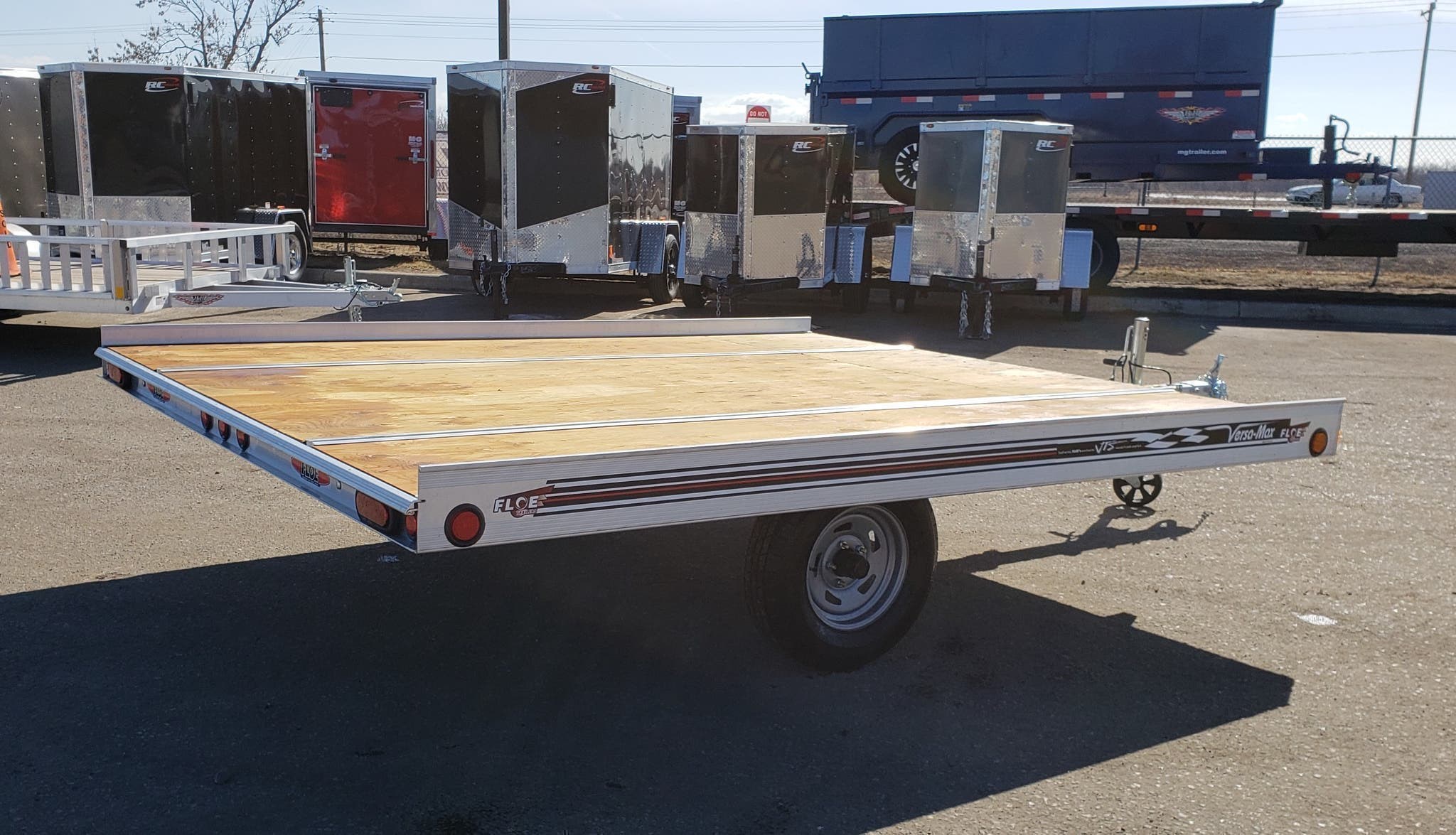 Snowmobile 2020 FLOE 10' Tilt Snowmobile/ATV Trailer TrailersUSA