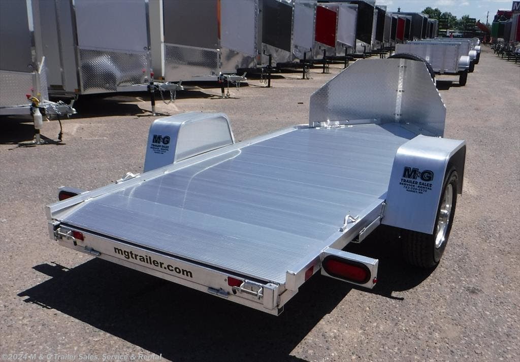 Motorcycle Trailer - 2021 Aluma MC10 Aluminum Motorcycle Trailer