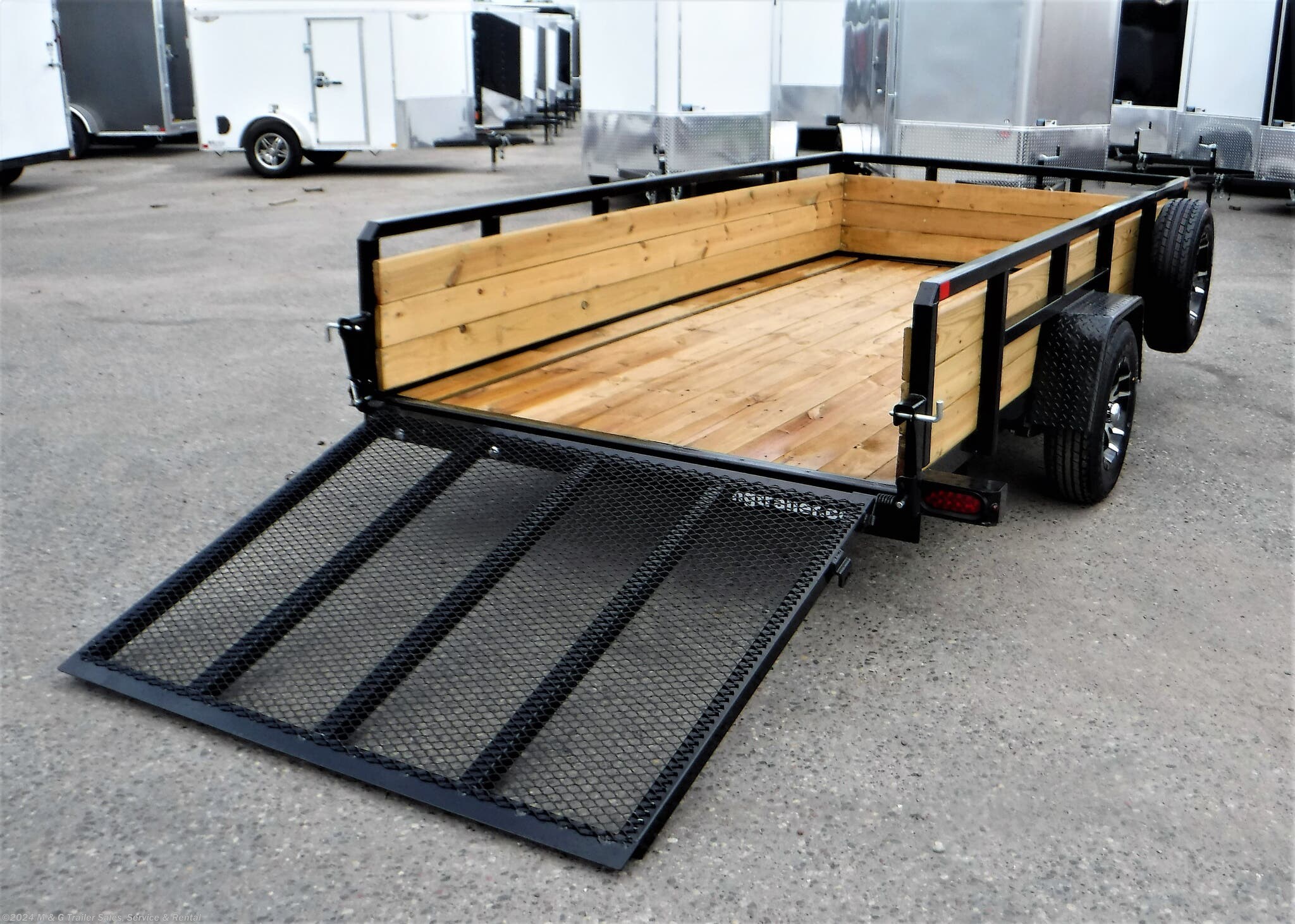 Utility Trailer - 2020 Sure-Trac 7X12 Three Board | TrailersUSA