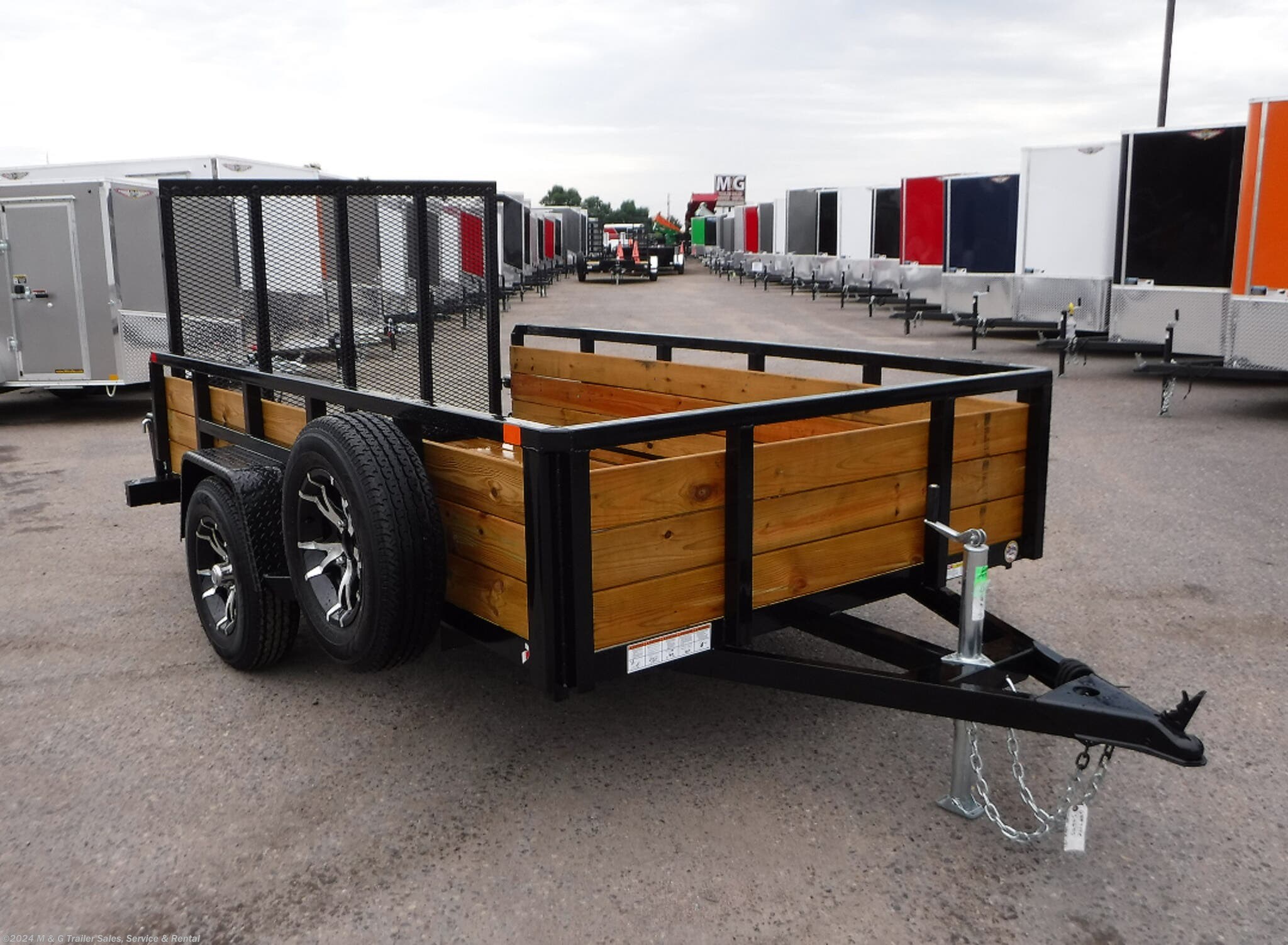 Utility Trailer - 2020 Sure-Trac 6 x 10 Three Board Utility 3k