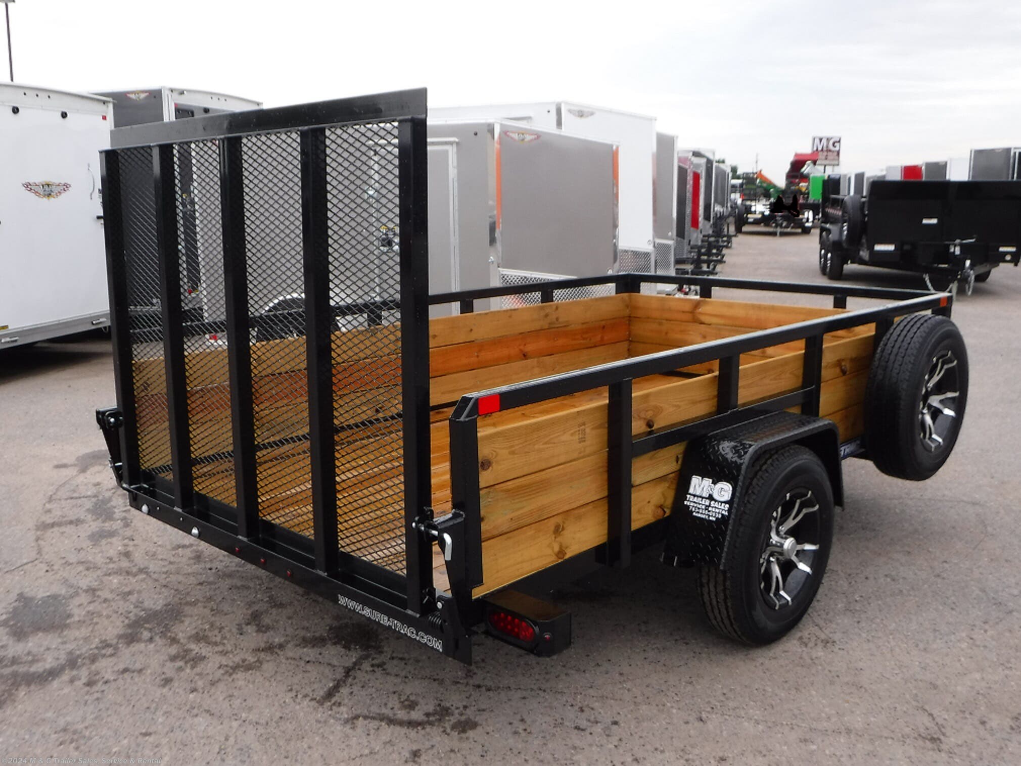 Utility Trailer - 2020 Sure-Trac 6 x 10 Three Board Utility 3k