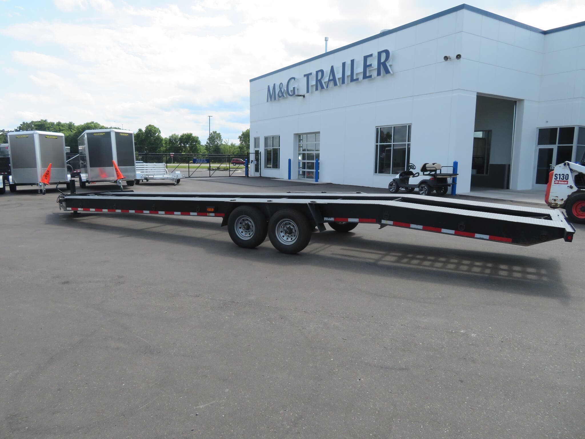 Car Hauler 2019 Appalachian 36' 2 Car Hauler TrailersUSA