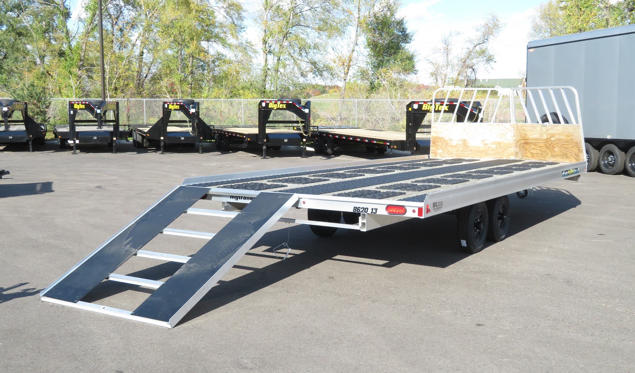 Snowmobile 2021 Aluma 8620/13 Aluminum Snowmobile Trailer TrailersUSA