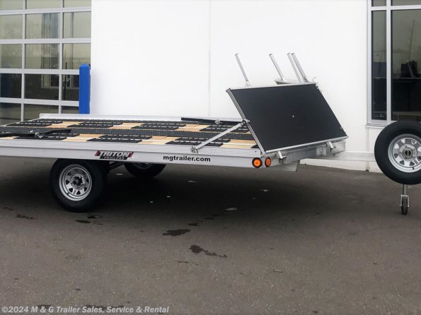 2022 Triton Trailers XT12VR QP 2 Place Snowmobile Trailer available in Ramsey, MN