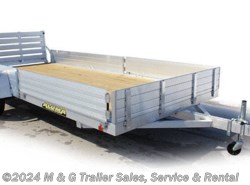 2022 Aluma 8115SR-W Aluminum ATV / Utility Trailer Wood Deck