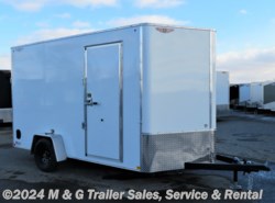 2022 H&H 7x12 Enclosed 7' Int Cargo - White