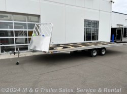 2022 Mission Trailers 101x22V (4) Place Snowmobile Trailer - Drive On /