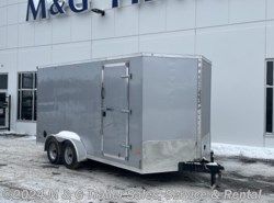 2022 RC Trailers 7x16TA Enclosed 7' Int Cargo - Silver